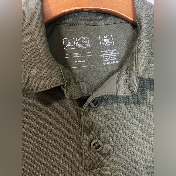 Triple Aught Design Polo Shirt size M… wears like a small. - Picture 2 of 7
